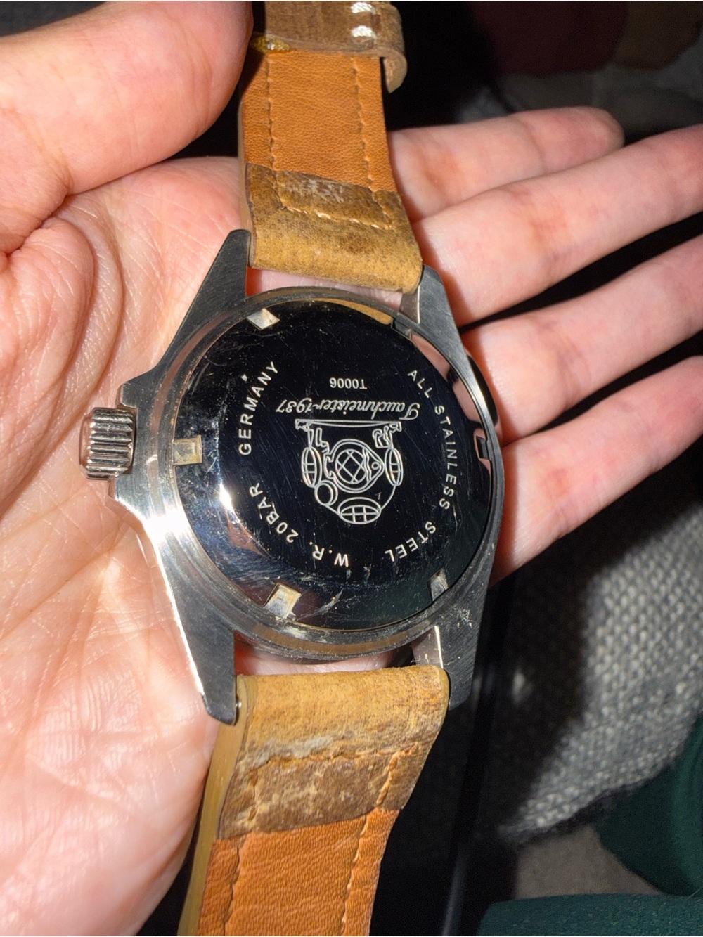 Tauchmeister 1937 T006 Automatic 21 Jewel Diver Watch 200M - Picture 3 of 5